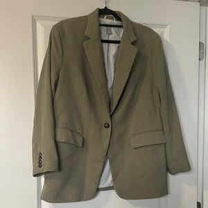 H&M Light Green Blazer